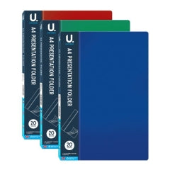 A4 Presentation Folder, Assorted 31x23.5x0.2cm 165g SKU P2776
