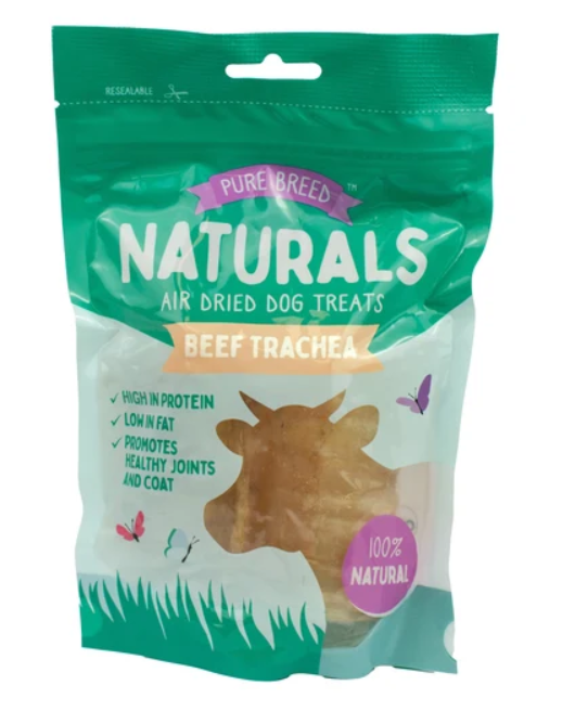 Pure Breed Naturals Beef Trachea 50g SKU 324658