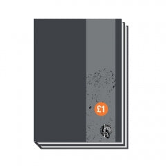 A6 Hardback Notebook 2pk 15 x 11 x 0.7cm 89g SKU A1033
