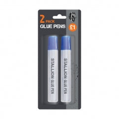 2pk Glue Pens 22x10x2.1cm 110g SKU A2421