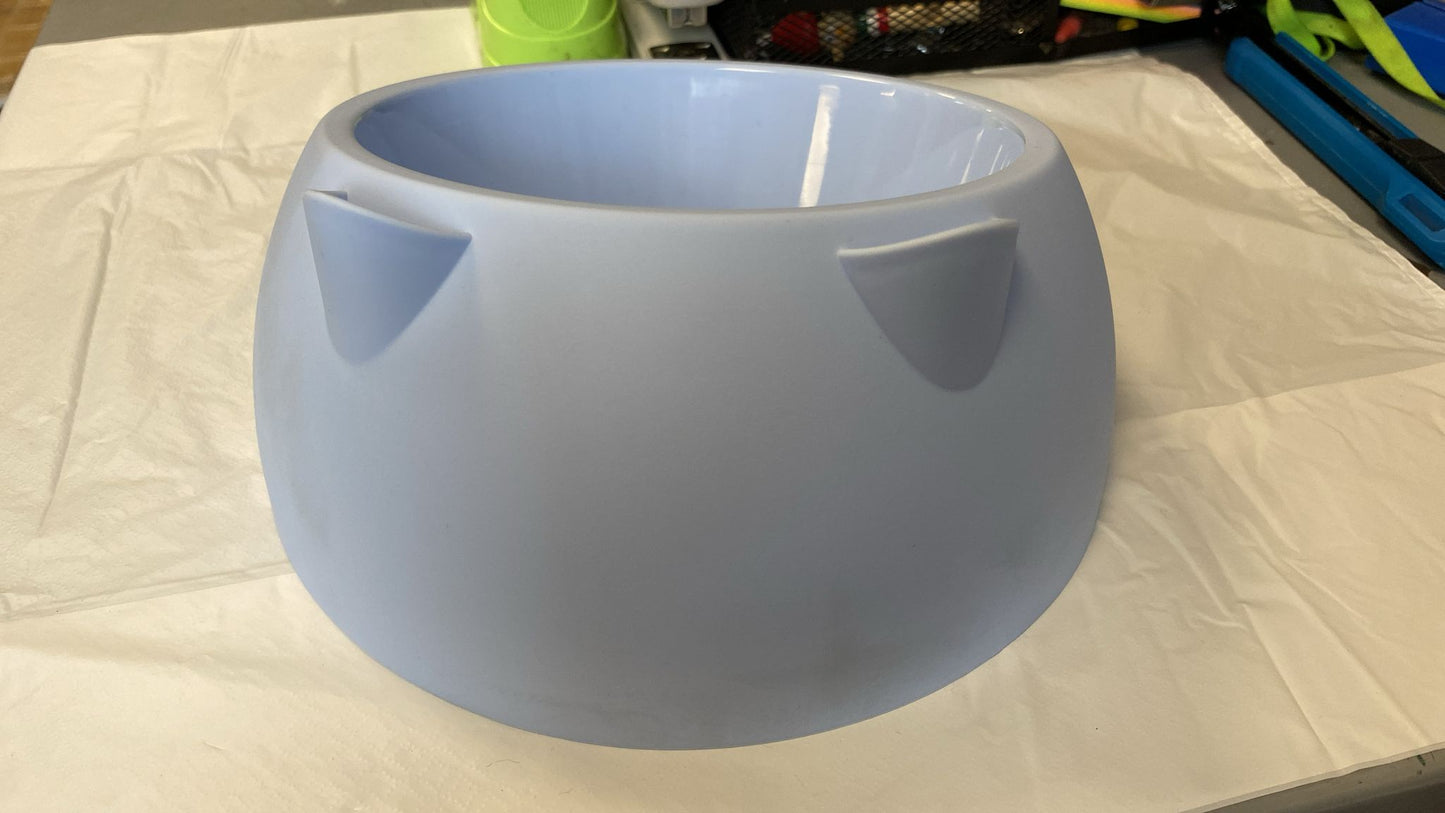 Cat Bowl Assorted Colours 21x21x11cm 113g SKU8127