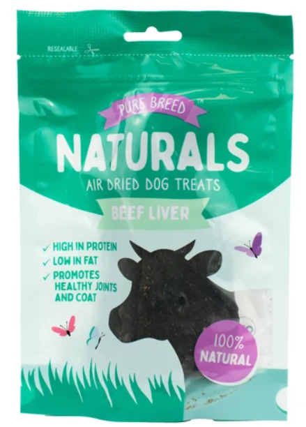 Pure Breed Naturals Beef Liver 50g SKU 324657
