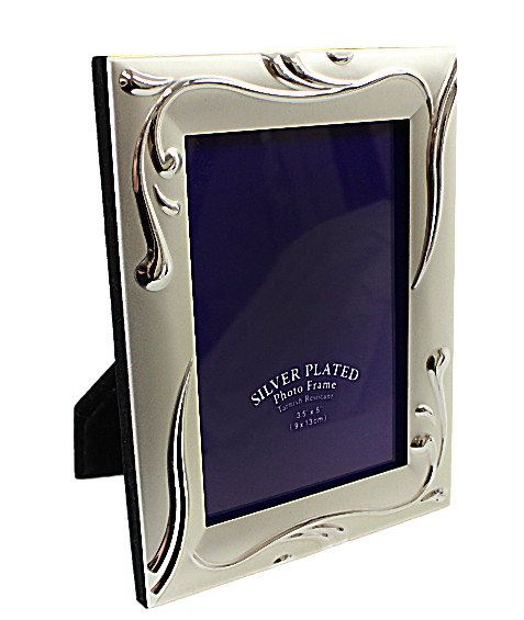Silver Plated Photo Picture Frame 4 x 6" / 10 x 15 cm - 00696