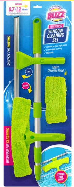 Telescopic Window Cleaning Set 323669