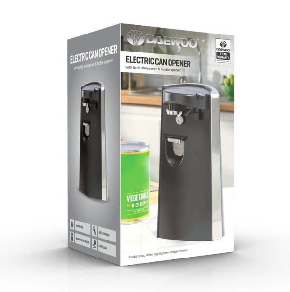 ELECTRIC CAN OPENER AND KNIFE SHARPENER SKU SDA2313GE