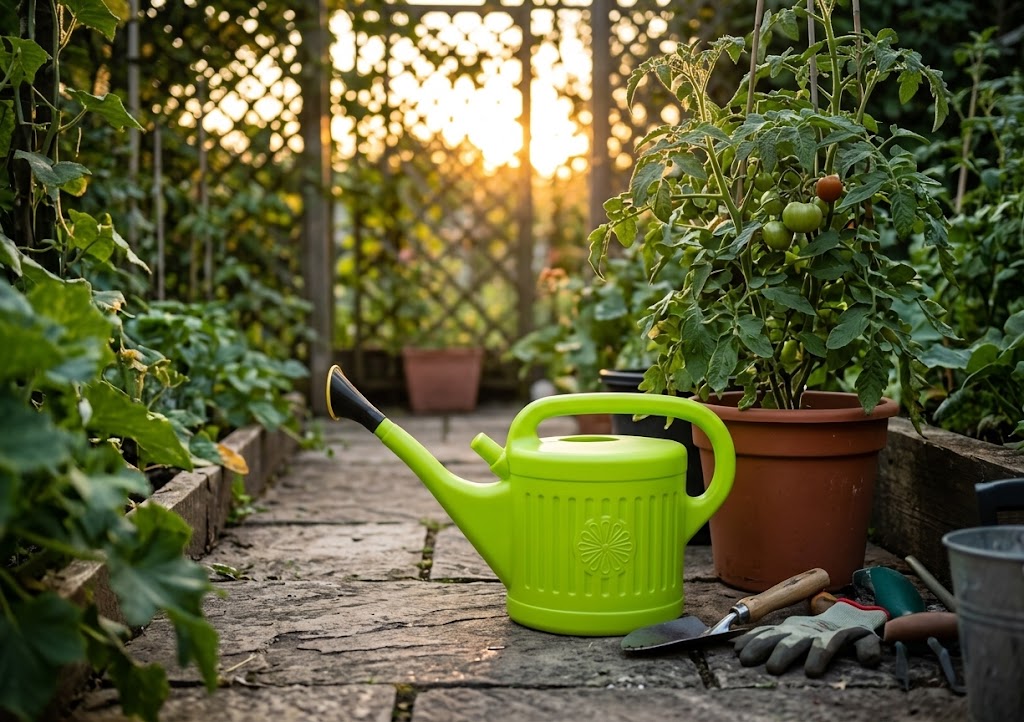 15 Litre Plastic Garden Watering Can – 30cm Height &amp; Width, SKU GC3 H4330