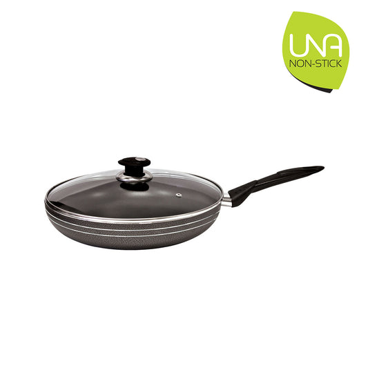 SQ Professional Una Non Stick Frying Pan with Lid 28cm 2763 (Parcel Rate)