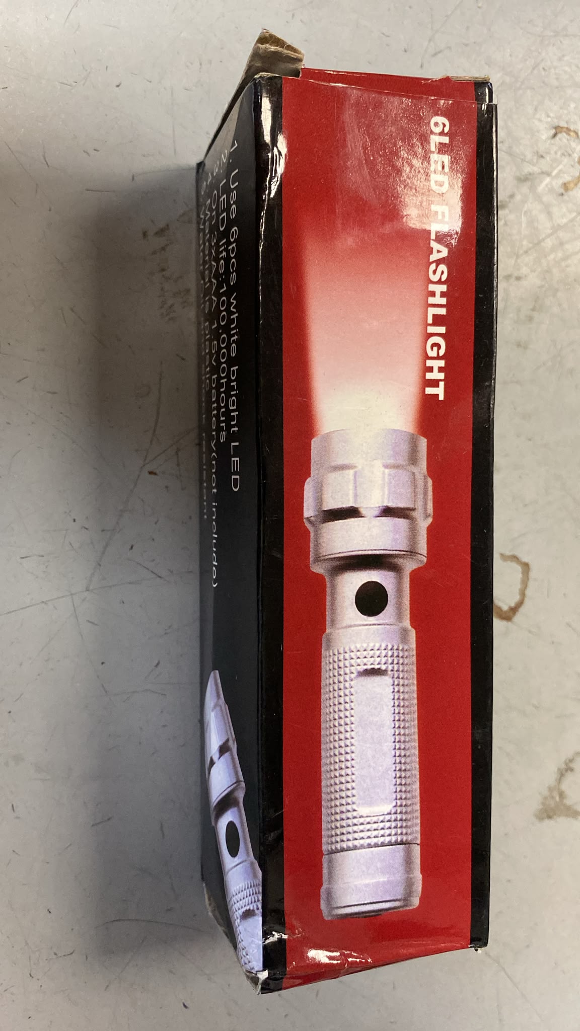 6LED Flashlight SKU 1111