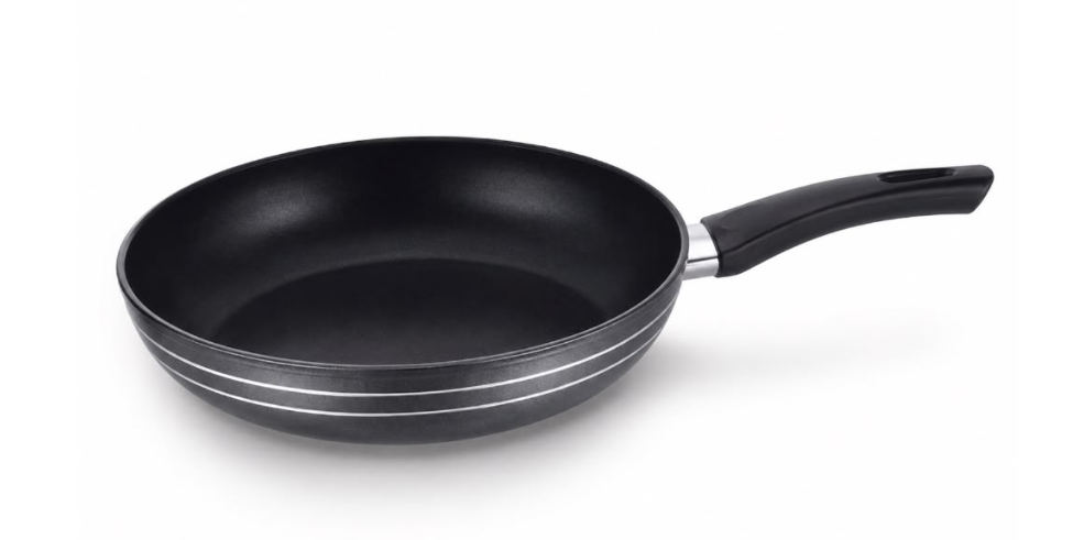 24cm Black Non-Stick Induction Pressed Frypan 2.0mm SKU MR1259
