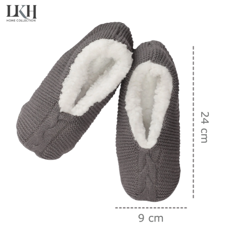 Hot Water Bottle and Slipper Gift Set SKU 9234