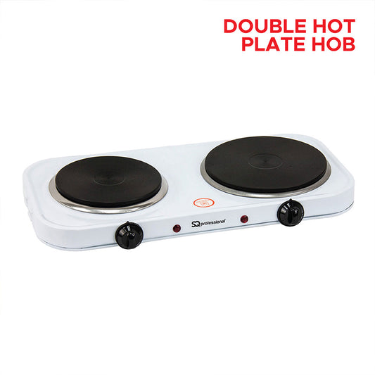 SQ Professional Blitz Electric Double Hot Plate Hob 2500W 4010 (Parcel Rate)