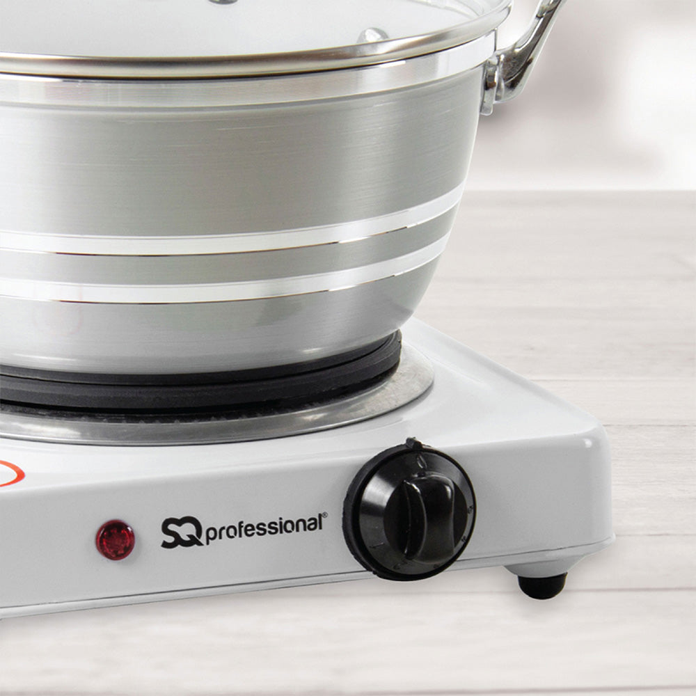 SQ Professional Blitz Electric Double Hot Plate Hob 2500W 4010 (Parcel Rate)