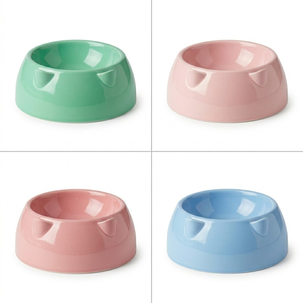 Cat Bowl Variety Colour 15x15x8cm 55g SKU8120