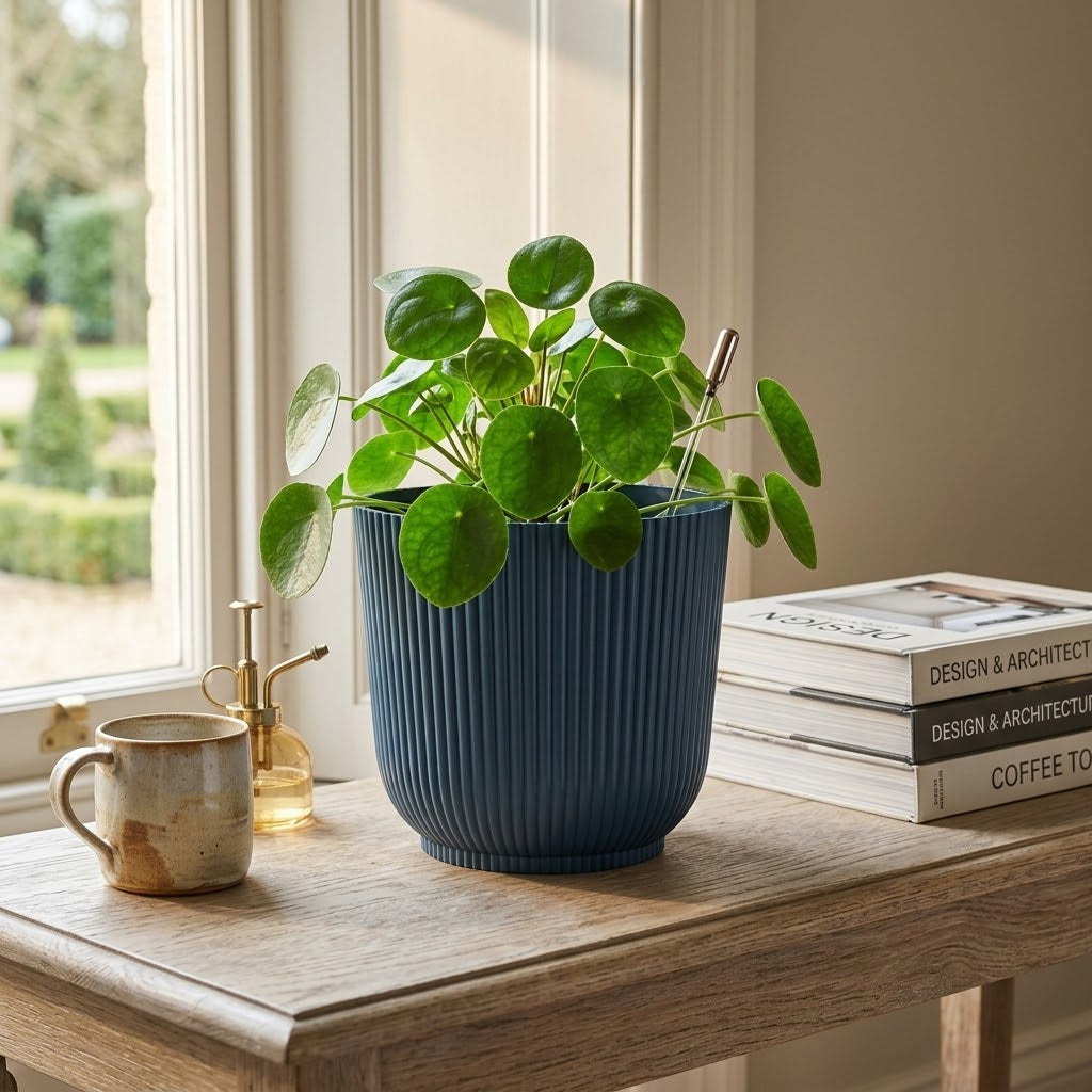 Flower Pot Assorted Colours 20x22x22cm 331g SKU 8234