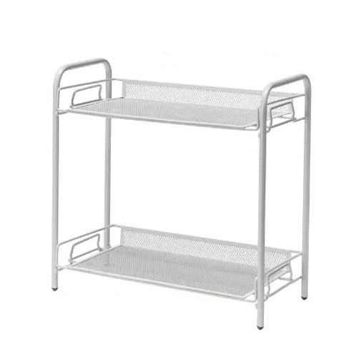 Office Metal Storage Rack 2 Tier 33 x 35 x 17 cm Assorted Colours 6872 ...