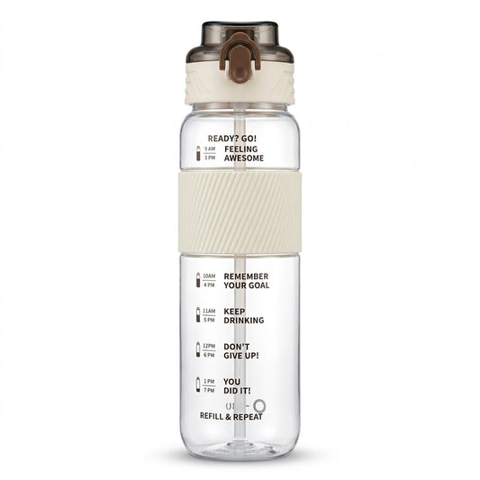 Water Bottle Assorted Colours 27x9x7cm 184g SKU 8217