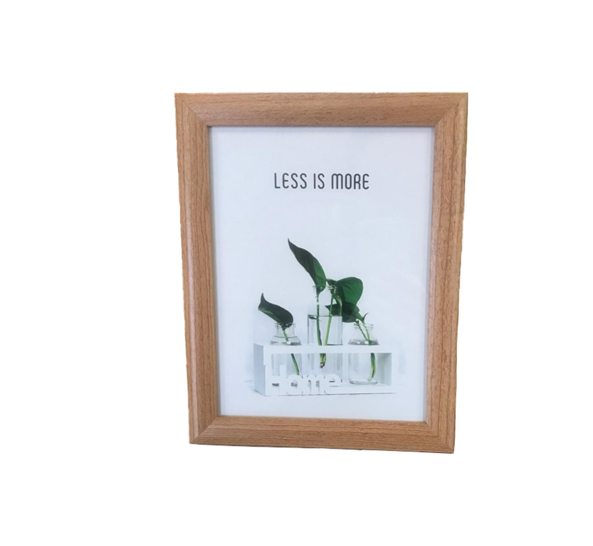 Wooden Photo Frame 3.5" x 5" Assorted Colours 7416