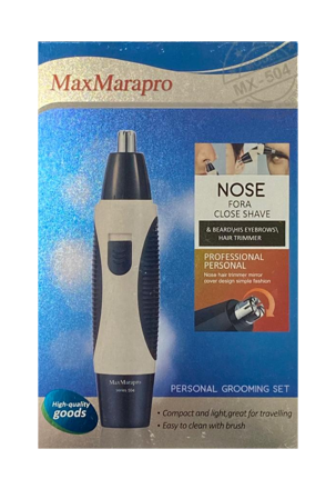 MaxMarapro Nose Hair / Eyebrow Trimmer Kit 13cm 6482 / 9988 (Parcel Rate)