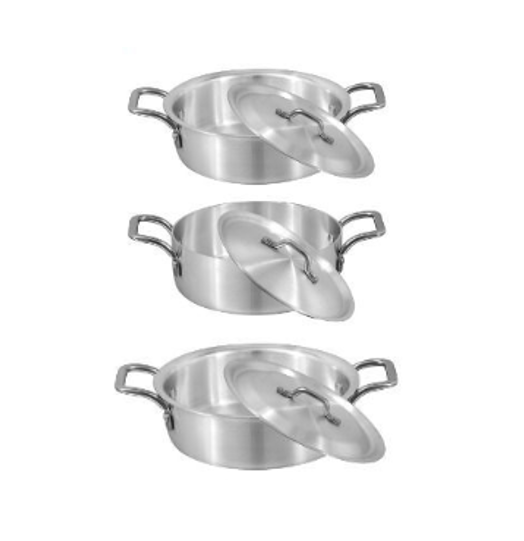 CUTE Metal Wire Handle Fish Pot Set of 3 Assorted Sizes 8 - 10 CUTEF10 (Big Parcel Rate)
