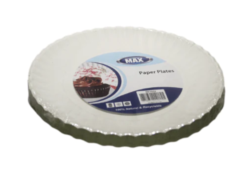 Disposable Paper Plates 9" Pack of 50 SK28109