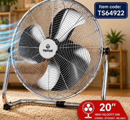 20" Metal Floor Fan TS64922