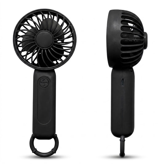 Hand Fan 3-Speed USB-Rechargeable 5V 0.5–1A Portable Mini Fan SG-9061