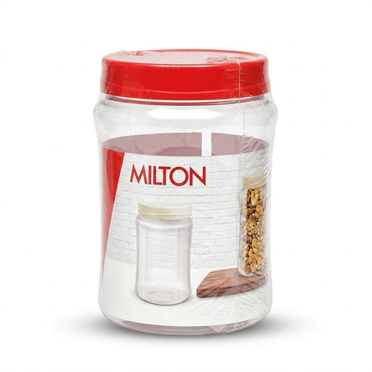 Round PET Jar 1500ml Clear Plastic Storage Container SKU Mx1729
