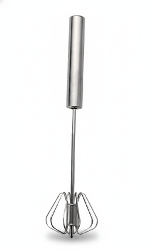 Metal Hand Press Egg Whisk Beater, 30 cm, SKU 6861