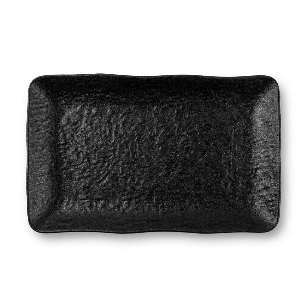Black Plate 21 x 32 cm, 260g – SKU 8196