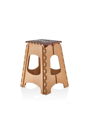 Plastic Folding Stool LARGE Home H 60 x 30cm Assorted Colours KOD0270 / THL979 (Parcel Rate)