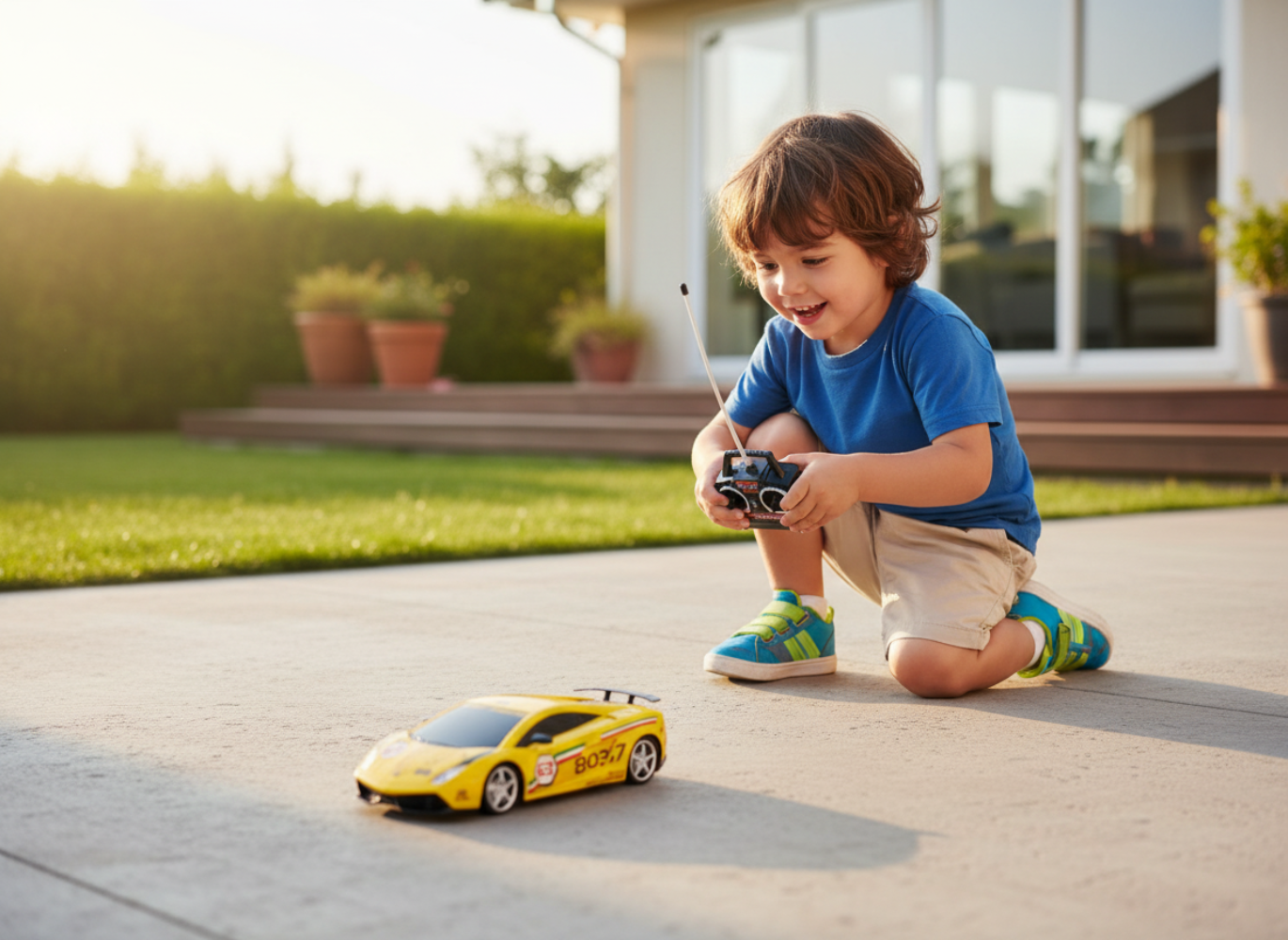 4-Channel Radio Controlled Racing Car Remote Control Toy, SKU 3196