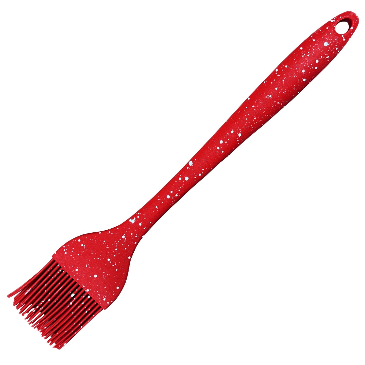 Silicone Basting Pastry Brush 4.3 x 26 cm Speckled Red 10229 (Parcel Rate)