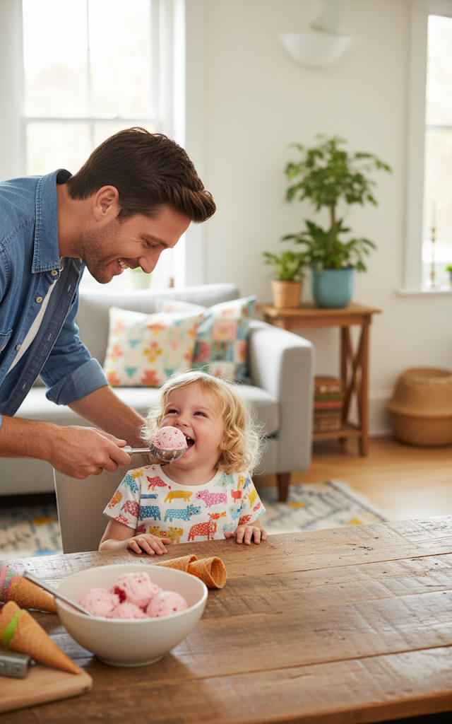 Stainless Steel Kitchen Ice Cream Spoon Scoop 19cm 5556 (Large Letter Rate)