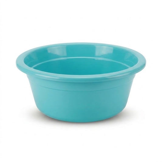 Superb Plastic Wash Basket 39cm Assorted Colours (318g) - Model 8190