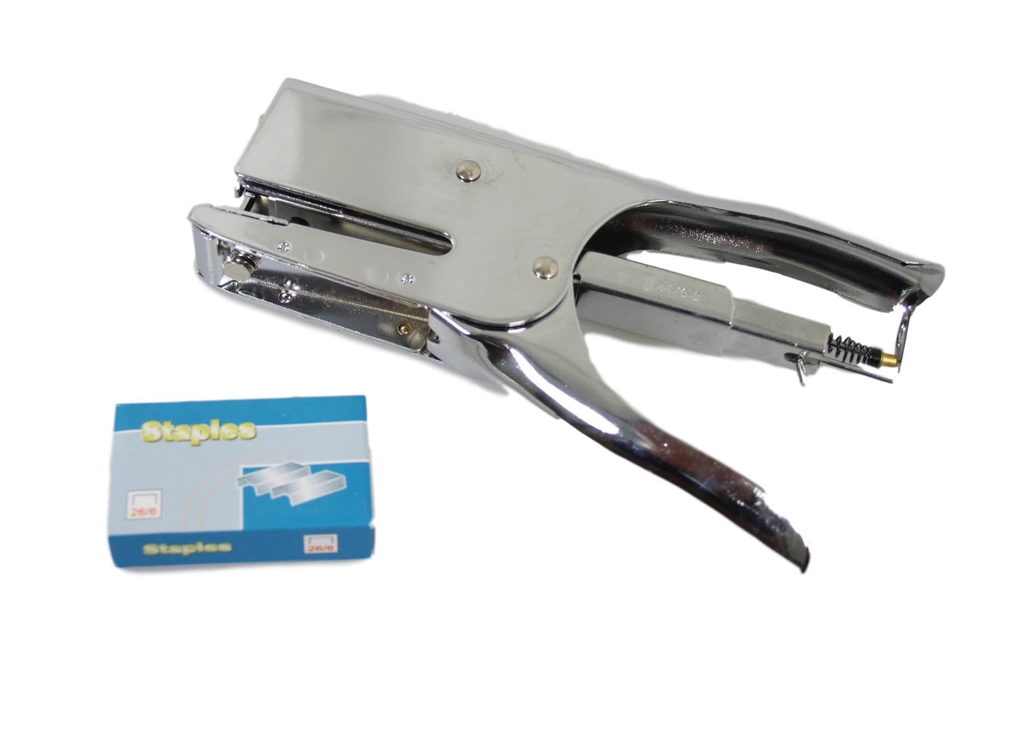 Heavy Duty Metal Stapler with 1 Pack of Staples 26/6 0495 (Parcel Rate)