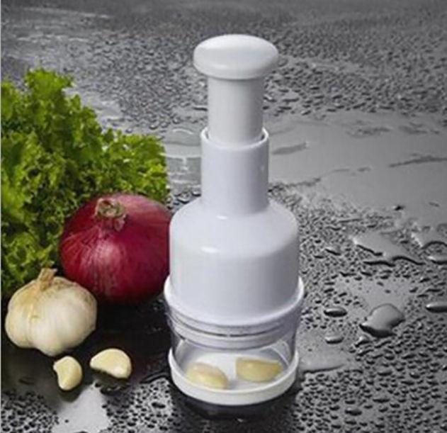 Plastic Kitchen Vegetable Chopper Pressing Cutter Slicer Peeler Dicer 21.5 x 6 x 8cm 1501 (Parcel Rate)