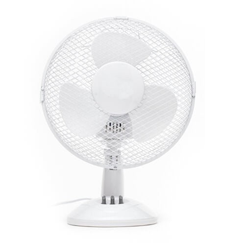 12" Inch White Table Fan TF12