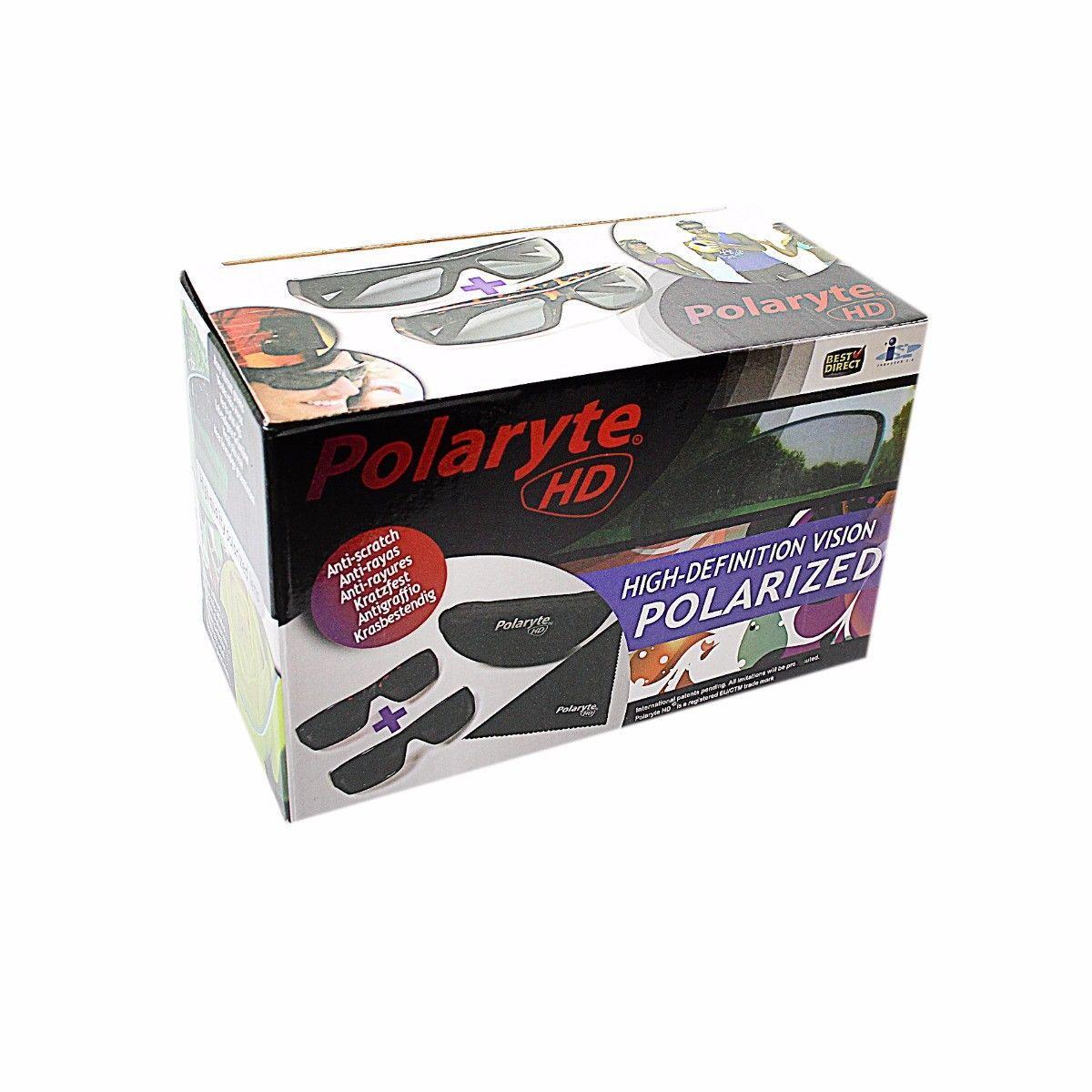 HD Polaryte High Definition Shades/Sun Glasses Pack of 2 4624 (Parcel Rate)