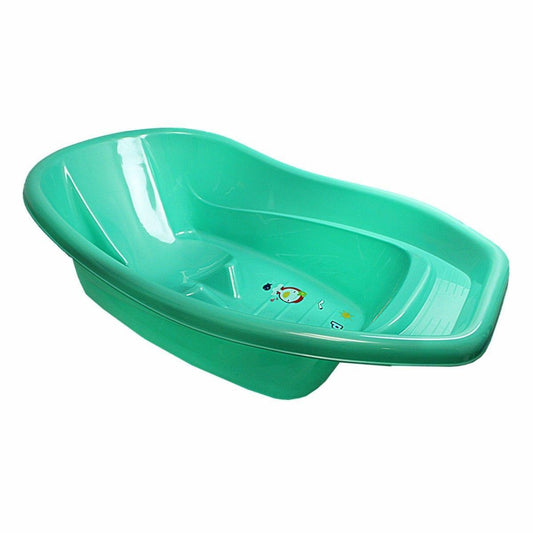 Plastic Baby Bath Ideal For Babies And Toddlers 70 x 43 cm Assorted Colours 0964 A (Big Parcel Rate)