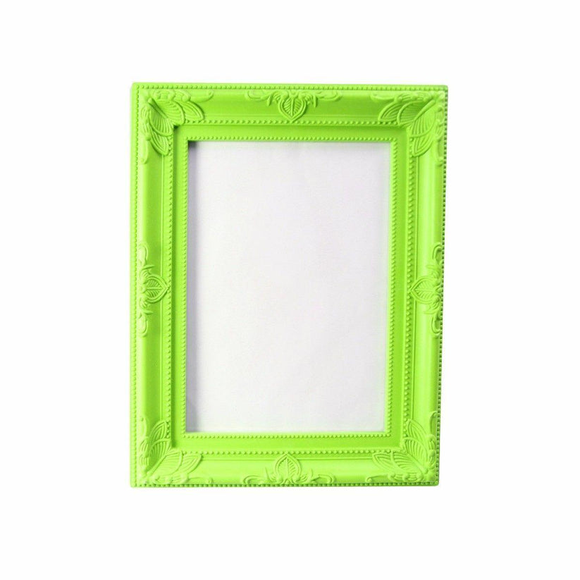 Bright Coloured Border Photo Picture Frame 4 x 6" Assorted Colours 3130