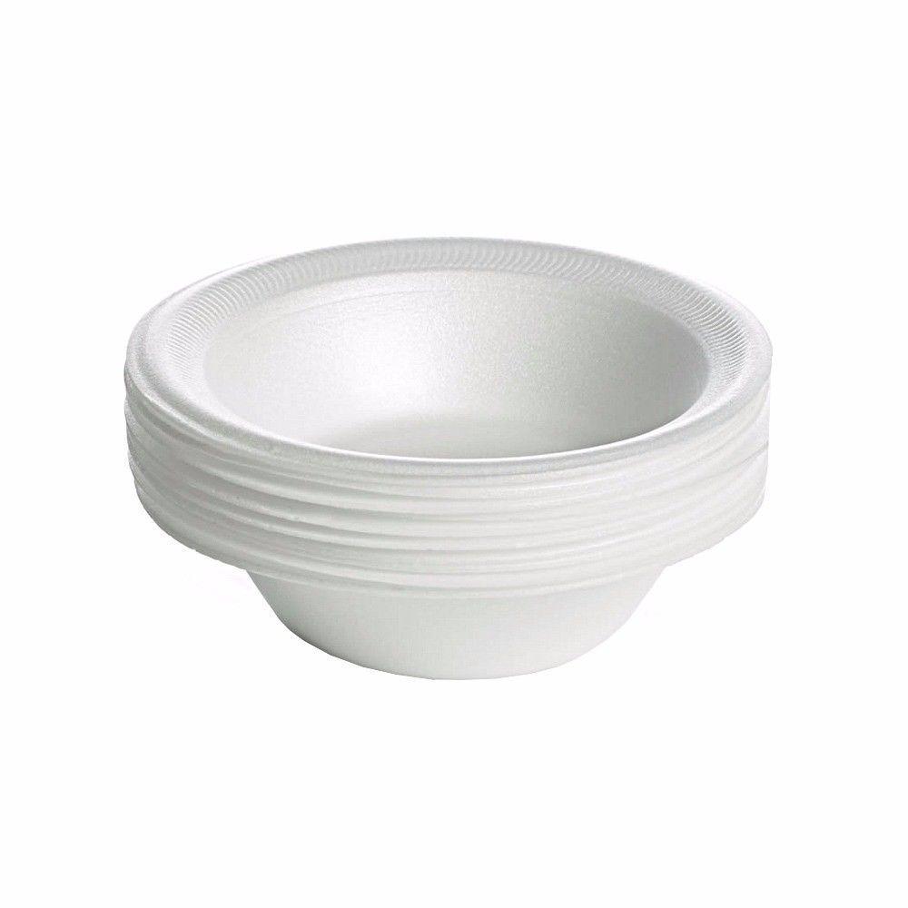 Party 20 PC Disposable White Bowls 12oz 9002