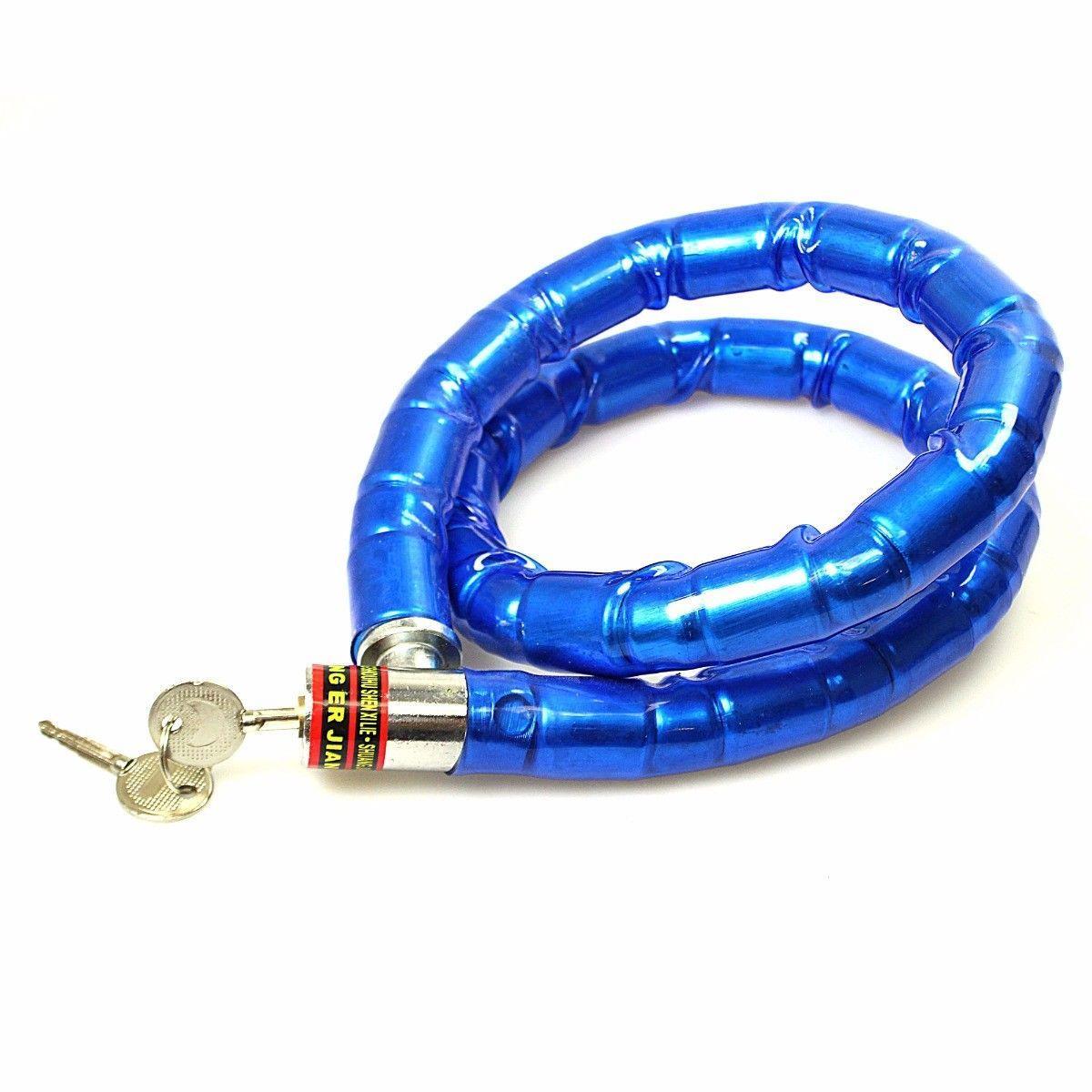 Heavy Duty Bicycle Bike Lock Assorted Colours 1903 (Parcel Rate)