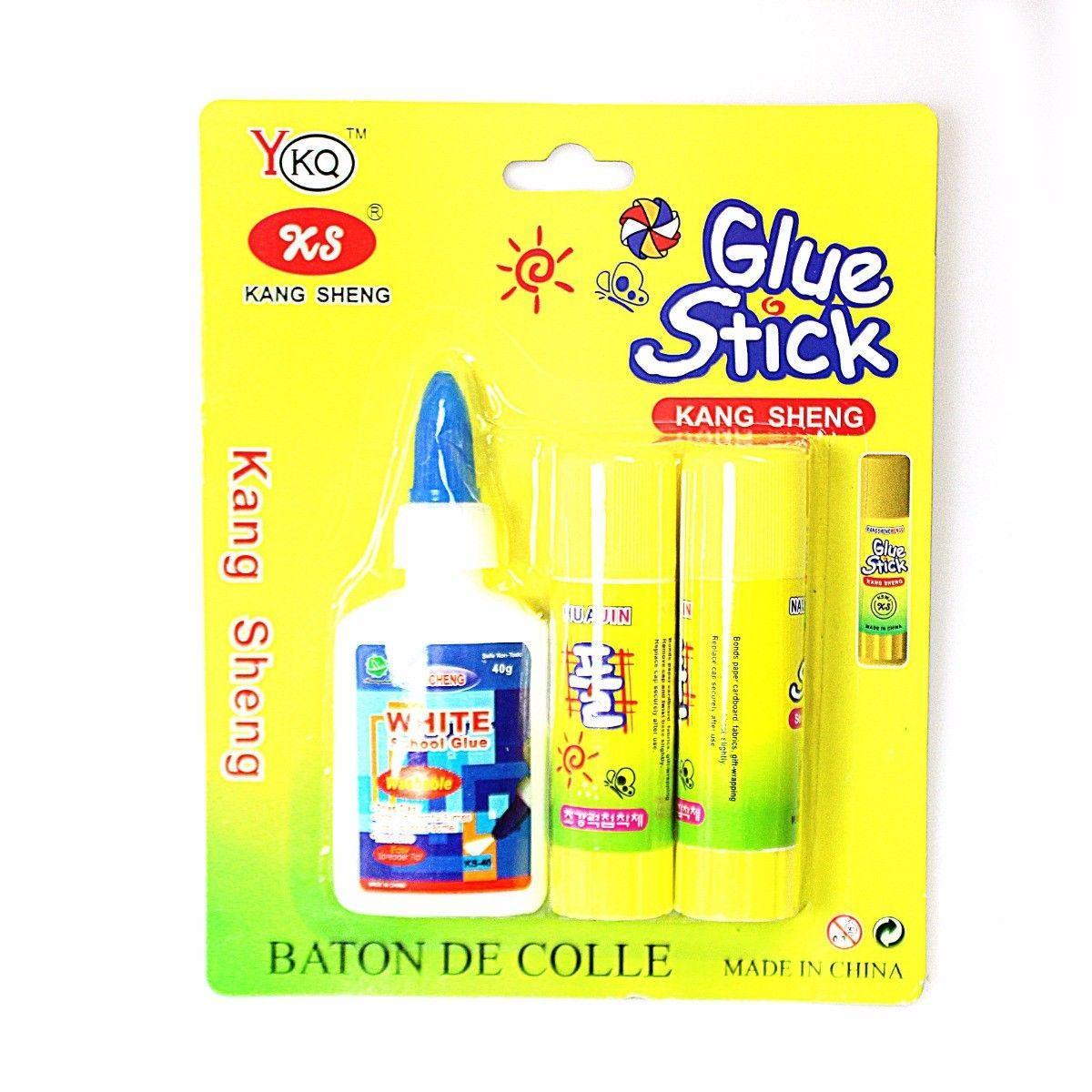 Multi Stationery Glue Stick Set Pack of 3 2840 (Parcel Rate)