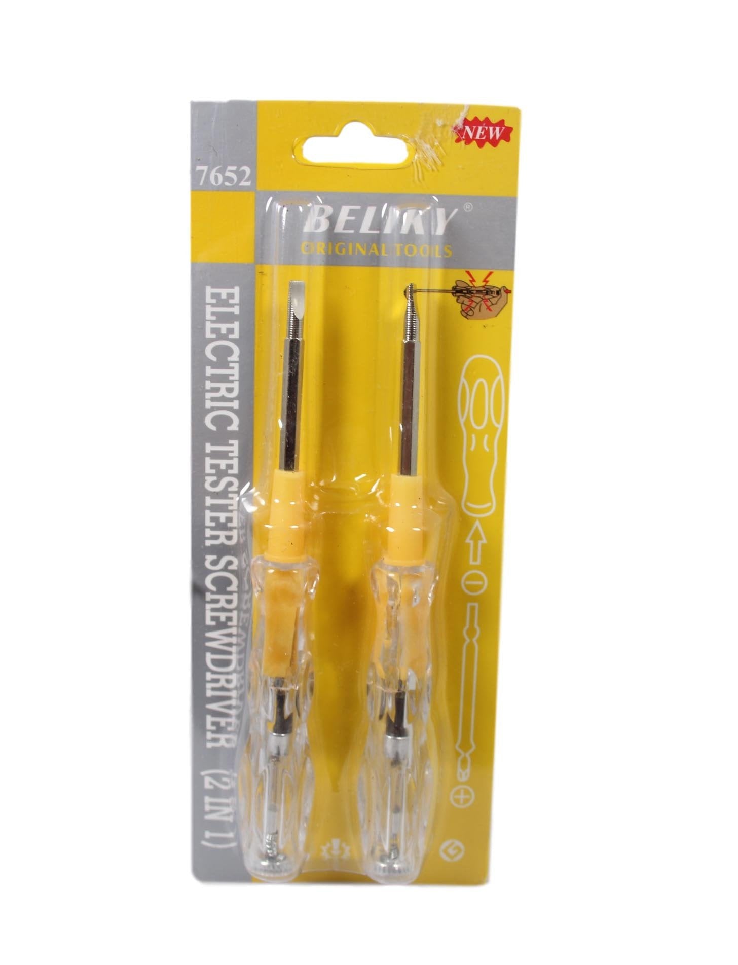2 In 1 Electric Tester Screwdriver Original Indoor Outdoor Use 16cm 56 2 in 1 electric tester screwdriver original indoor outdoor use 16cm 56