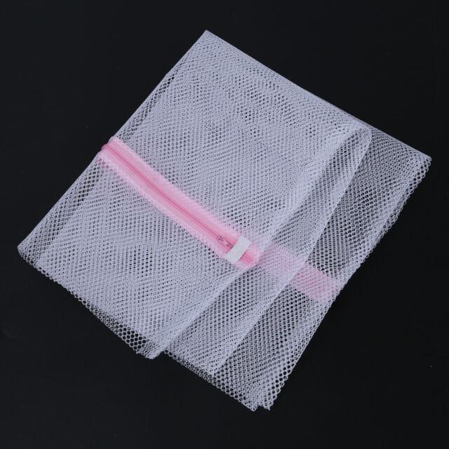 Protective Zipped Mesh Washing Laundry Clothes Bag 50 x 70cm 6088