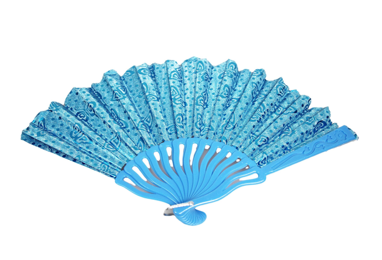 Chinese Handheld Folding Hand Fan 42cm Assorted Colours 6506 A