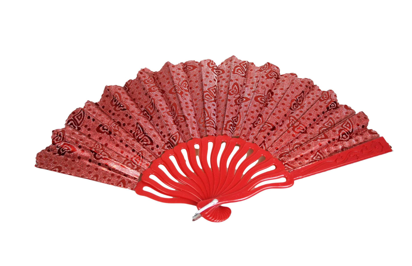 Chinese Handheld Folding Hand Fan 42cm Assorted Colours 6506 A