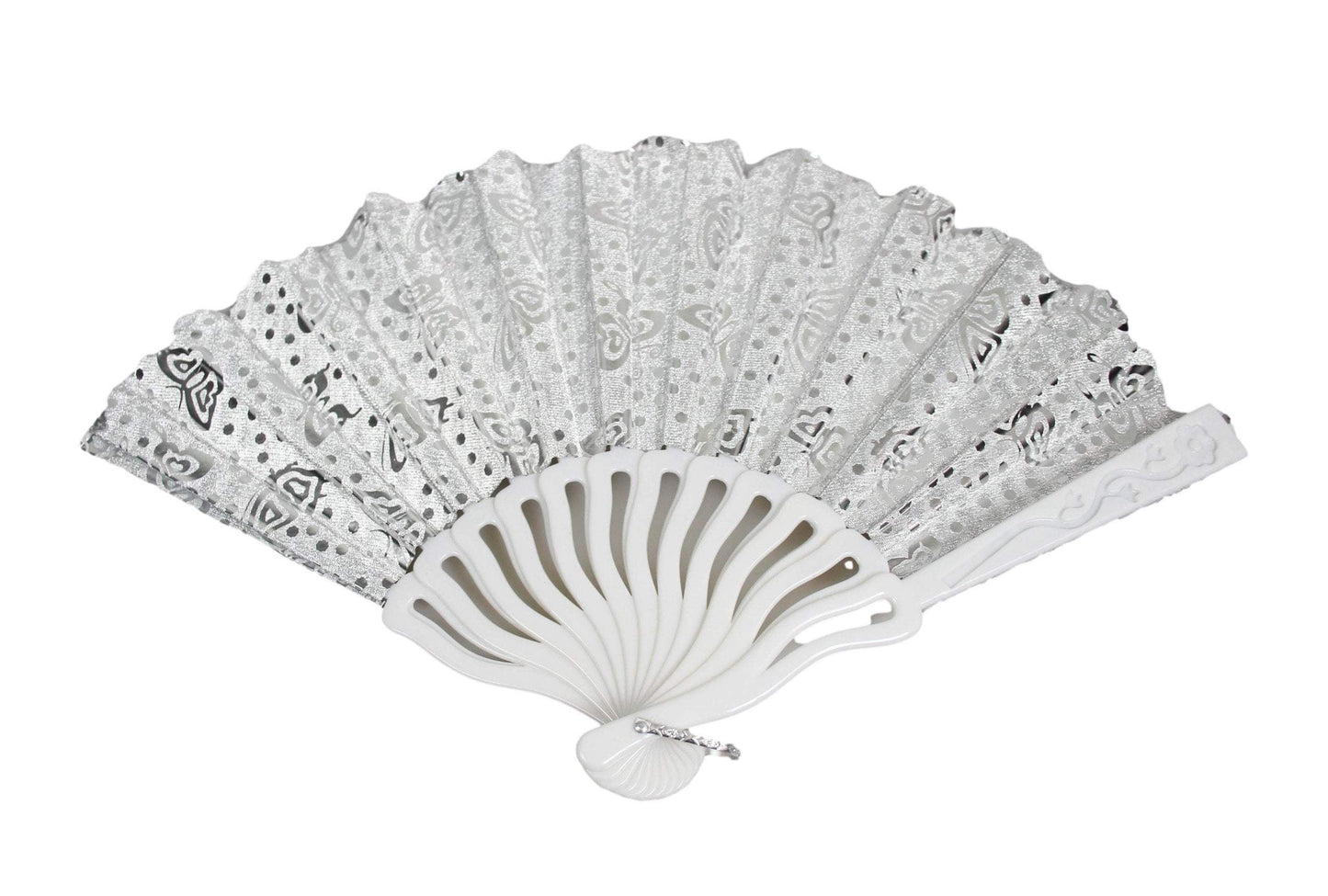Chinese Handheld Folding Hand Fan 42cm Assorted Colours 6506 A