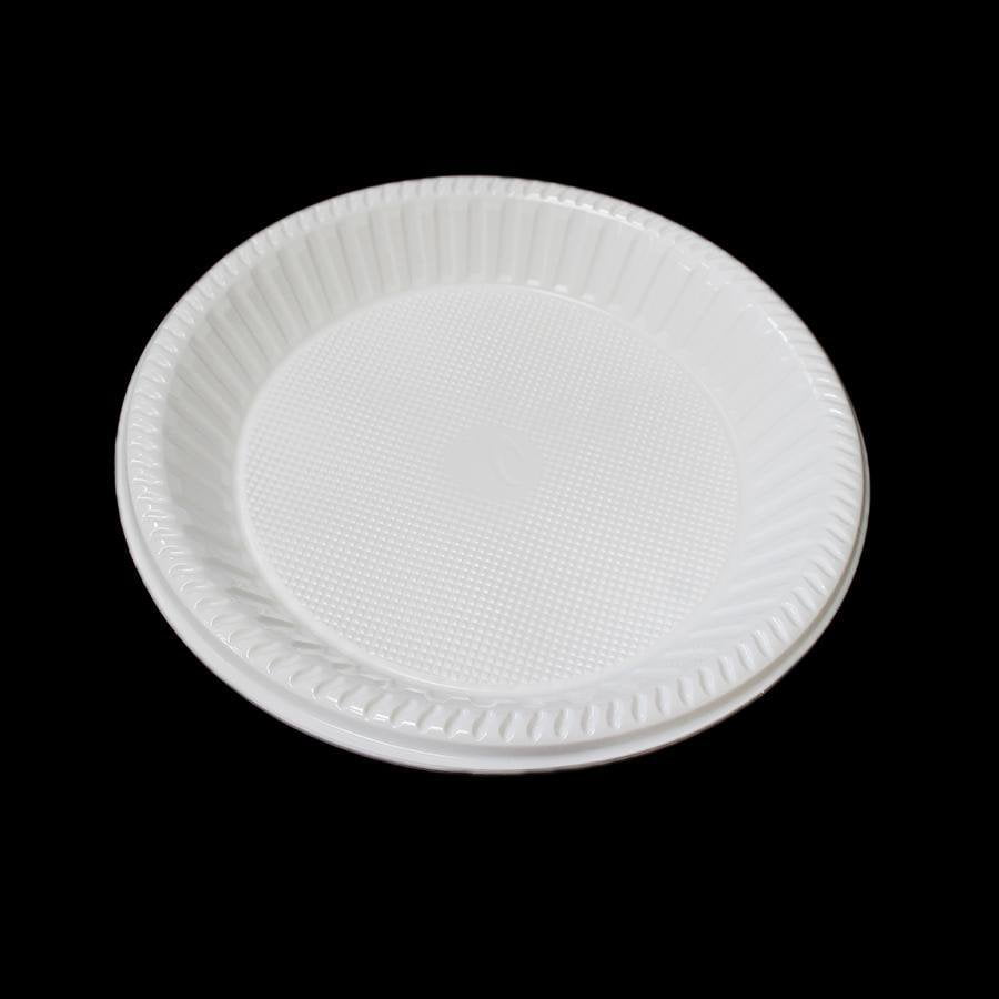 Plastic Plates - 26cm - Pack of 8 CD602 (Parcel Rate)