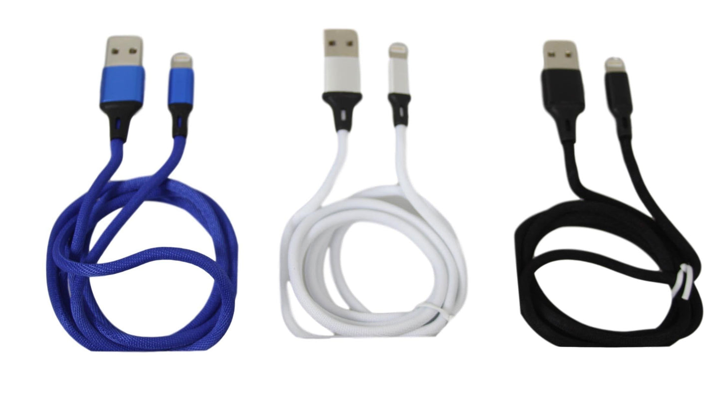 Honyu Phone Charger Cable Micro USB 100cm Assorted Colours 5481